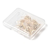 Brass Stud Earring Findings LS-ZIRC-L096-16G-3