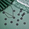 Unicraftale 24Pcs 4 Style Stainless Steel Pendants STAS-UN0037-17-2