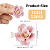 13Pcs Handmade Porcelain Beads PORC-HS0001-14-2