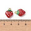 304 Stainless Steel Enamel Pendants SA-L002-20G-04-3