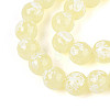 Baking Paint Glass Beads Strands DGLA-N015-10mm-08-3