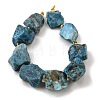 Raw Rough Natural Apatite Beads Strands G-Z087-B12-3