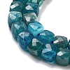 Natural Blue Apatit Beads Strands G-H042-A12-02B-4