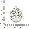 304 Stainless Steel Pendants STAS-P446-11P-3