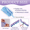 10Yards Polyester Lace Ribbon OCOR-TA0004-26G-4