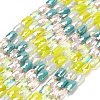 Electroplate Glass Beads Strands EGLA-P068-01A-01-1
