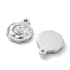 Anti-Tarnish 304 Stainless Steel Pendants STAS-R130-41P-2