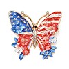 Independence Day Alloy Enamel Brooch AL-K002-02-1
