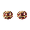 2Pcs Handmade Tibetan Style Beads KK-TA0008-43-1