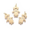 316 Surgical Stainless Steel Pendants STAS-L242-02-2