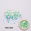 Shiny Nail Art Glitter Flakes MRMJ-T063-364K-2