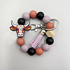 13 Styles Cattle Food Grade Eco-Friendly Silicone Focal Beads SIL-AN0001-04-6