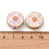 Handmade Resin Indonesia Round Beads IPDL-P005-03KCG-M-3