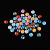 50Pcs Luminous Glass Cabochons sgGLAA-SZ0001-15A-2