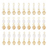 30Pcs 3 Styles Natural Cultured Freshwater Pearl & 304 Stainless Steel Heart Pendants PALLOY-TAC0318-2