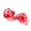 Transparent Glass Enamel Beads LAMP-S068-04B-2