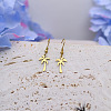 201 Stainless Steel Dangle Earrings FS-WG73688-01-2
