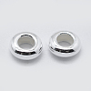 925 Sterling Silver Spacer Beads STER-K171-40S-01-1