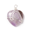 Natural & Synthetic Gemstone Pendants PALLOY-JF01663-2