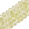 Transparent Glass Beads Strands GLAA-T023-8mm-A05-1