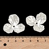 3-Petal ABS Plastic Imitation Pearl Bead Caps KY-F024-03-3