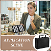 Rectangle Aluminum Alloy with MDF Organizer Cases ODIS-WH0108-093A-5