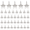40Pcs Tibetan Style Alloy Pendants FIND-PH0002-59-1