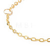 Brass Curb Chain Bracelet for Men Women BJEW-JB09135-4
