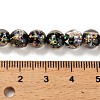 Handmade Dichroic Foil Glass Beads Strands DICH-U001-02K-4