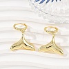 Brass Hoop Earrings EJEW-Q036-03D-G-4