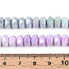 Anti-Tarnish Electroplate Glass Beads Strands GLAA-T025-8mm-11E-4