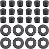 20Pcs Flat Round ABS Plastic Washers FIND-CA00004-79-1