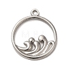 304 Stainless Steel Pendants STAS-R223-15-1