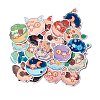 Cartoon Sheep Paper Stickers Set X-DIY-M031-53-1