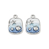 Alloy Rhinestone Pendants PALLOY-P311-02P-1