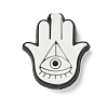 Evil Eye Theme Silicone Beads SL-CBACE28-03A-1