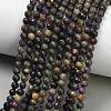Natural Atlantisite Stichtite Beads Strands GG-CBA3921-A01-4mm-1