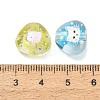 Printed Transparent Acrylic Beads AC-CBA36B6-02-3