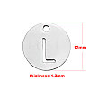 Non-Tarnish 201 Stainless Steel Charms STAS-Q201-T051-L-2