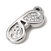 304 Stainless Steel Charms SA-CBA9B1E-05P-2