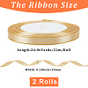 Gold Edged Polyester Ribbon OCOR-WH20018-12A-05-2