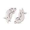304 Stainless Steel Charms STAS-E521-07P-05-2