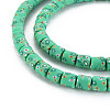 Handmade Polymer Clay Bead Strands X-CLAY-T020-10B-3