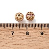 Brass Rhinestone Beads RB-K001-01G-01-2