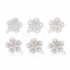 Non-Tarnish 304 Stainless Steel Stud Earring Findings STAS-S079-37B-3