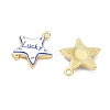 Printed Brass Pendants KK-CBA42CA-08G-05-2