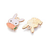 Alloy Enamel Charms ENAM-S115-147B-2