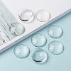 Transparent Glass Cabochons GGLA-R026-30mm-8
