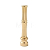 Golden Tone Brass Wax Seal Stamp Head with Bamboo Stick Shaped Handle STAM-K001-05G-F-3