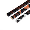 5M Flat Leopard Print PU Leather Double Fold Bias Tape LC-N006-03B-2